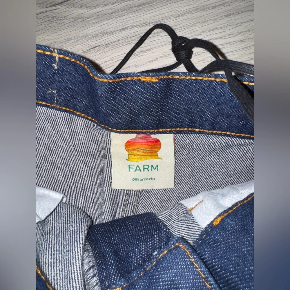 Farm Rio High Rise Denim - Picture 4 of 10